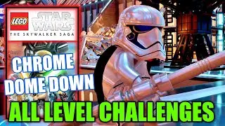 Chrome Dome Down - Level Challenges Gameplay - Lego Star Wars The Skywalker Saga