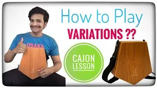 🔥🤘How to play Variations || Travel Cajon || Lesson #travel #cajon #percussion #beatmaking #beats 