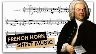 Jesu Joy of Man's Desiring &bull; Bach | french horn sheet music