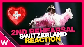 🇨🇭 Switzerland Second Rehearsal (REACTION) Nemo 