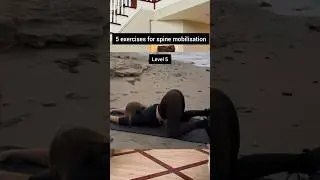 5 steps for spine mobilisation to create a balance & flexibility #gym #yoga #shortvideo #shorts