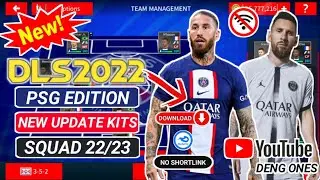 Download Dls 2022 Mod PSG || Dls 2019 New Update Transfer 22/23