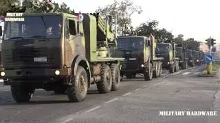 Bounteous Fantastic  Military Rocket launchers on Truck parade