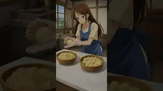 Homemade Potato Balls - Studio Ghibli Cooking 🌿#ghiblistyle #ghibli #studioghibli