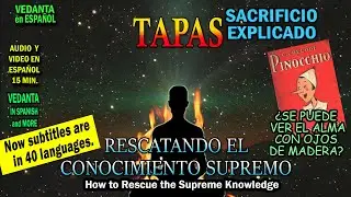 TAPAS  RESCATANDO EL CONOCIMIENTO SUPREMO