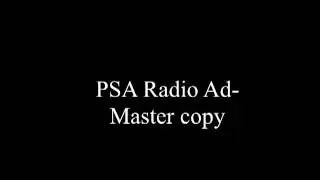 Jamarcus Newton. PSA Radio AD. Mr. Himsel/CMM 324: Radio Programming & Production