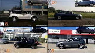 xDRIVE vs ALL GRIP PRO vs QUATTRO - BMW X3 vs Suzuki Grand Vitara vs Audi A6 Q5 - 4x4 roller test