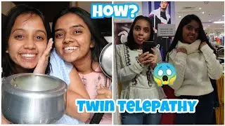 We took the TWIN TELEPATHY challenge for 24 HOURS 😂|gopsvlogs