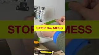 Stop Making a Mess | Dust Catcher for Cutting Hole in Drywall