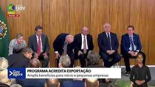 🔴 Presidente Lula sanciona e regulamenta o PL Acredita Exportação