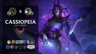 Cassiopeia Bot vs Nilah - EUW Grandmaster Patch 12.15