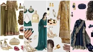 Party wear dress for matching accessories