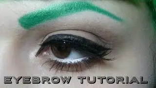 Eyebrow Routine: Shaving/Drawing Them On