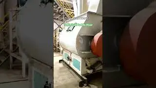 Newest Special Double Shaft Paddle Mixer for Sale - Herm Machinery #poultryfeedplant #feedmills