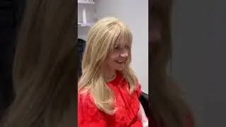 WIG TRANSFORMATION TIME! Aderans human hair! 🤍👀 #hairstyle #wigreview #wiginstall #wigtutorial #wigs