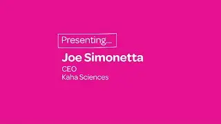 Joe Simonetta - CEO of Kaha Sciences! | WONDER TALKS