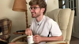 Tommy gives dog treats to Tyrone, Adel, Bernie at Grandma's and changes calendars to August 2020