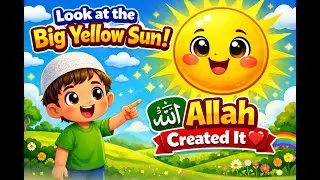 Look at the Big Yellow Sun ☀️ | Allah ne Banaya | Islamic Kids Video