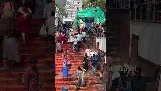 Current situation at Alipiri mettu. Weekend rush in Tirumala today. #tirumalahills