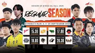 LIVE | IKL Fall 2025 | Regular Season Minggu 5 Hari 2