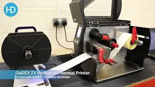 GoDEX ZX Industrial Thermal Printer in Action | HD Labels