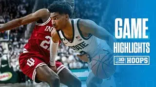 Indiana at Michigan State | Highlights | Big Ten Men's Basketball | 02/11/2025