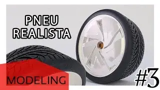 Tutorial Rhinoceros Pneu Realista - PART 3 - Tire Modeling in Rhino