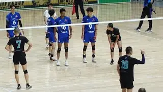 #垂水優芽 柳田歩輝 #筑波大学 vs 東レアローズ 第3セット 天皇杯2022 男子バレーボール 東レの鉄壁のブロック #ハイキュー 西本圭吾 Japan volleyball