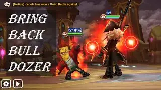 Fighting 9 Carcano def ft. bulldozer in Summoners War G3 Siege [G.O.A.T. | Vrk Gangster | Wik Wik]