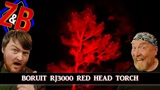 BORUiT RJ3000 RED Head Torch Performance Review -  Zak & Buzz Review