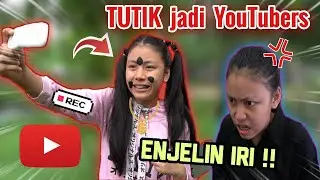 DRAMA TUTIK JADI SELEB,ENJELIN IRI  !!