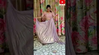 How make ready to wear saree in lycra fabric #shorst #lycrafabric #treand  #original audio