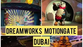 WONDERFUL DREAMWORKS MOTIONGATE DUBAI | SHREK and KUNFU PANDA| MOTION GATE DUBAI(today)(2024)