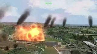 Ground War Action in Falcon BMS 4.34
