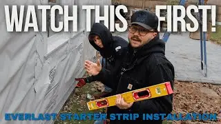 Everlast Siding Installation | Starter Strip 101