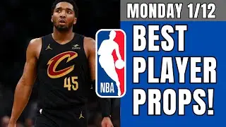 🔥💰 3 NBA PROPS Before The Lines EXPLODE For MONDAY! 1/12/26 | Best NBA Picks Today!