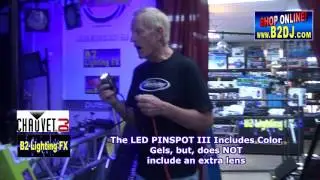Chauvet LED Pinspot III - 5wt Disco Ball Light for DJ's, Weddings, Man Caves & more!