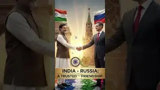 India 🇮🇳 Russia 🇷🇺 | Friendship: A Timeless Strategic Partnership.
