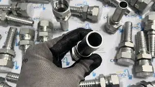 26711-12-12 26712D-12-12 Hydraulic Hose Swivel Assembly Hose Crimp Hydraulic Hose Ferrules