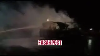Lorry Hits Parked Diesel Tanker In Kodhada || Road Accident || Fasakpost