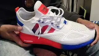 HOW I TIE ZX 2K BOOST | lace configuration