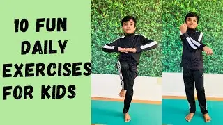 10 Fun Daily Exercises For Kids To Do At Home