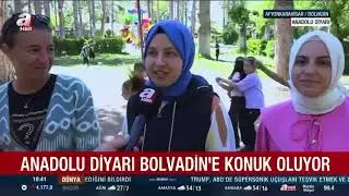 Ahaber Anadolu Diyarı programı Manda Kaymağının Anavatanı Bolvadin çekimleri
