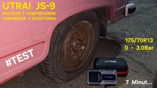 #Utrai #JS-9 #Kompresor i Booster #Test kompresora przenośnego 