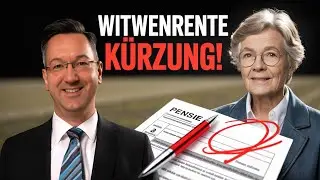 Witwenrente 2025: 40 % Abzug &uuml;ber 1.077 &euro; vermeiden