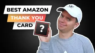 Лучший вкладыш в продукт для благодарственной открытки Amazon &mdash; простой и эффективный