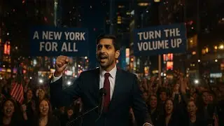 Zohran Mamdani Makes History: First Muslim Mayor of New York | &ldquo;Turn the Volume Up&rdquo; Speech Explained