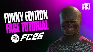 Как сделать СМЕШНЫЕ ЛИЦА в EA FC 26 - Создание лица в Pro Clubs и Карьере #5