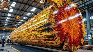 Building Table Woodworking – Turning a Raw Tree Into the Most Stunning Wood Table Ever Made #14