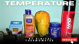 Testing the Temperature of Everyday Products